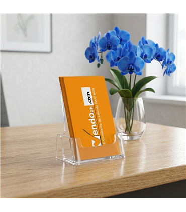 ESPOSITORE PORTA BIGLIETTI DA VISITA PORTABIGLIETTI DA TAVOLO UFFICIO PAB503