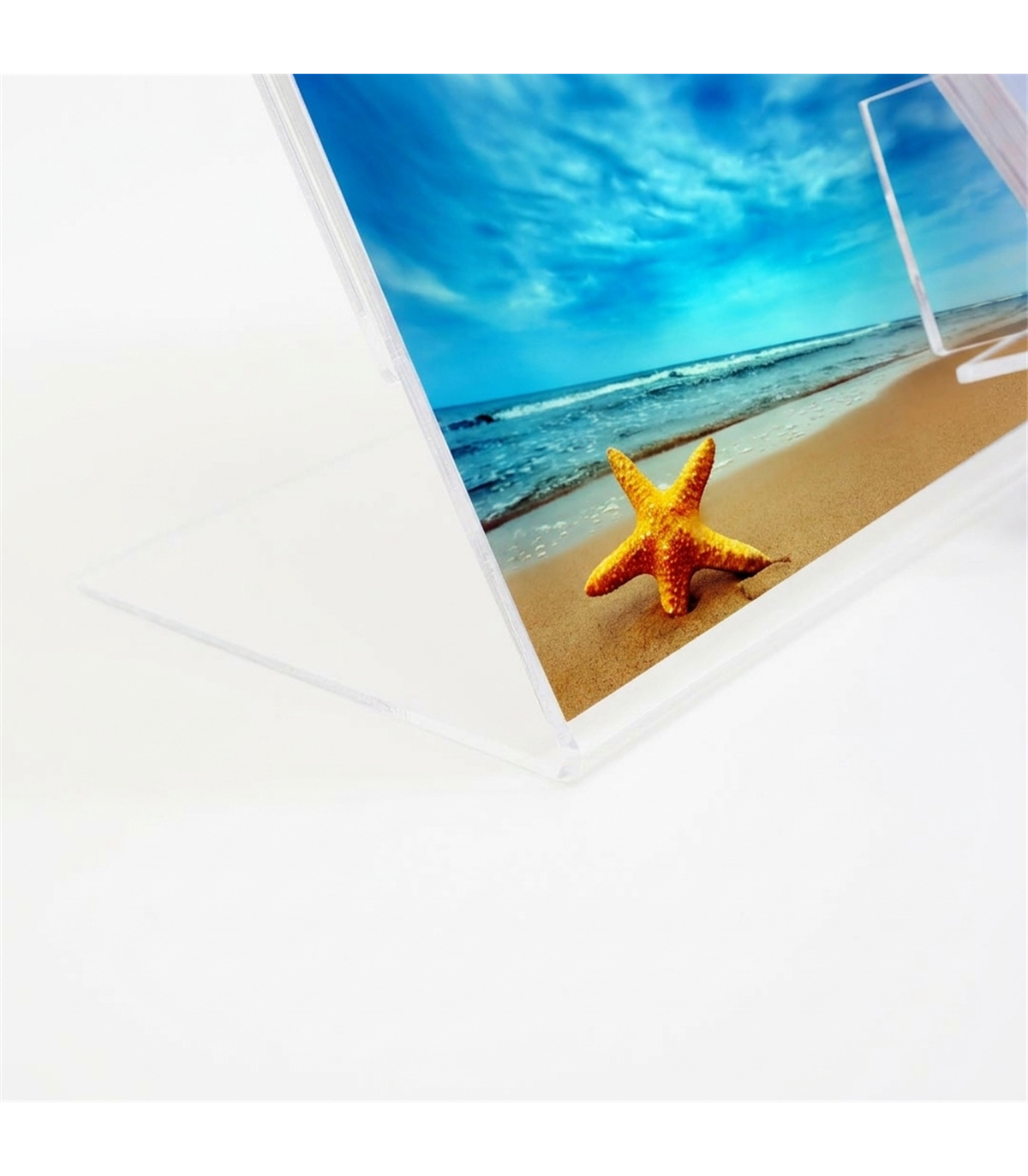 ESPOSITORE A4 PORTA AVVISI PORTA FOTO  E TASCA PORTA BIGLIETTI DA VISITA PAB403