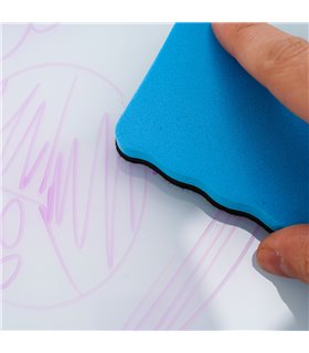 CANCELLINO MAGNETICO PER LAVAGNE SCRIVIBILI E BACHECHE CANCELLINO PER UFFICIO