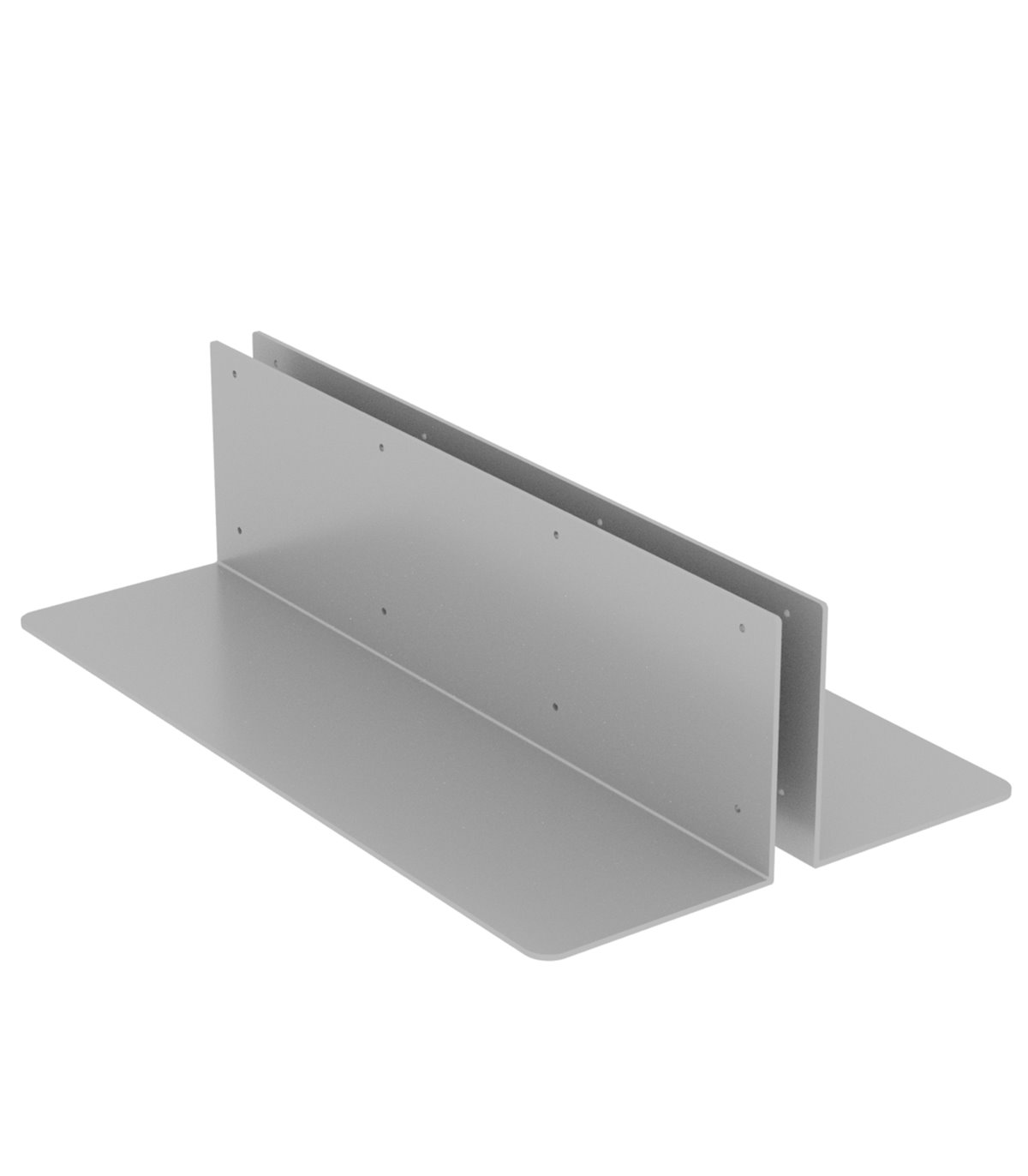 BASE 75,5 CM IN METALLO PER TOTEM PUBBLICITARIO BIFACCIALE ESPOSITORE DA PAVIMENTO