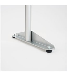 ESPOSITORE DA PAVIMENTO CON TASCHE A4 VERTICALI IN PLEXIGLASS PER AGENZIE IMMOBILIARI UFFICI SHOWROOM