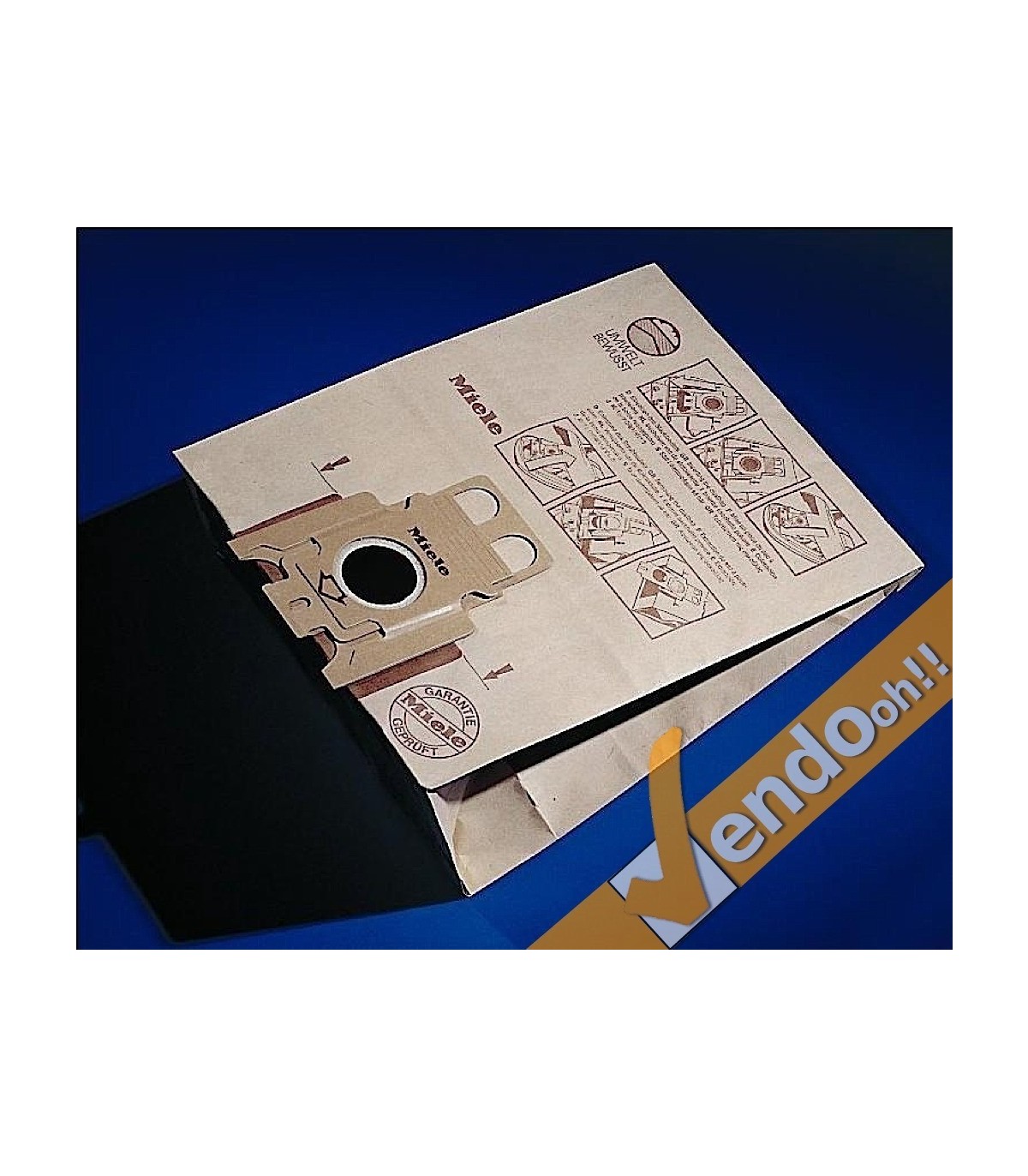 SACCHETTI ASPIRAPOLVERE IN CARTA MIELE TIPO H DA S227 A S240I DA S271I A S282I