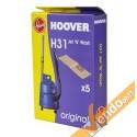 5 SACCHI SACCHETTI FILTRO ASPIRAPOLVERE HOOVER COMPATIBILE JET N  WASH S6145 H31