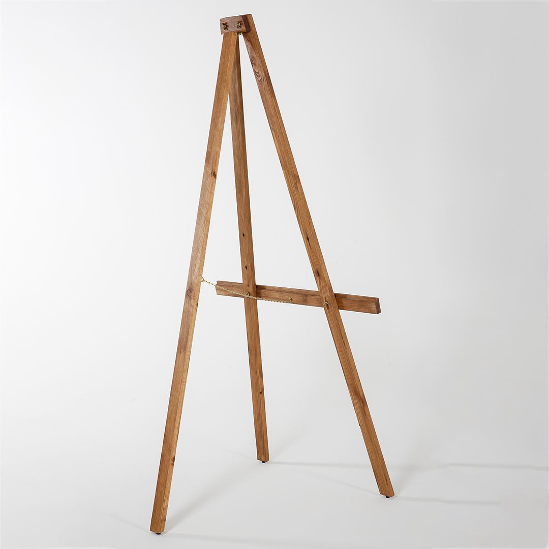 Cavalletto in legno per dipingere