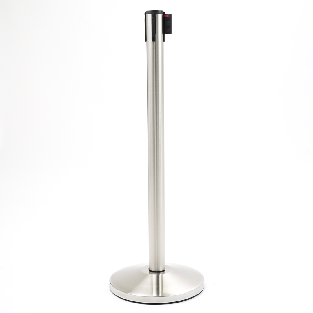 Colonnina segnapercorso STOP51 in acciaio inox spazzolato