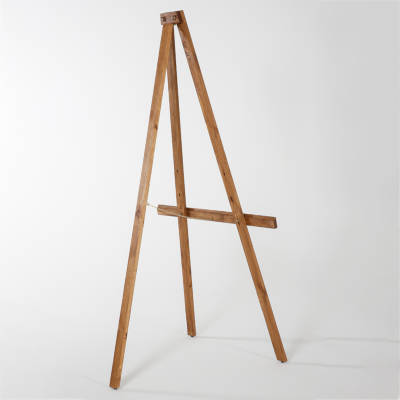 Cavalletto in legno per dipingere
